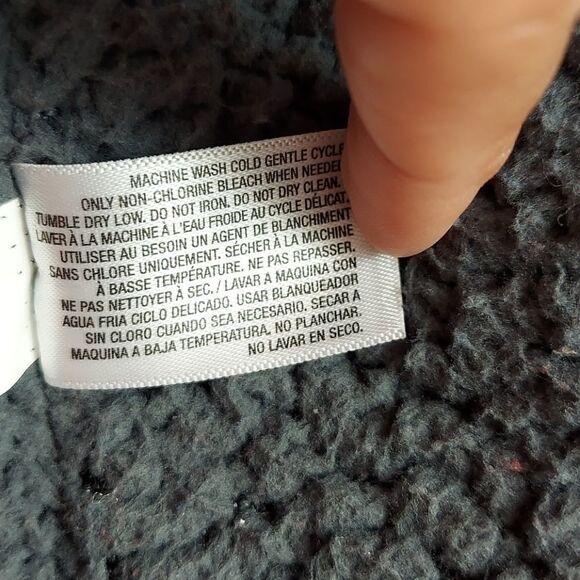 Old Navy Red Gray Buffalo Check Plaid Shacket 5T - Picture 9 of 11